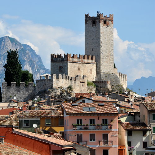 Picture of the castle of Malcesine