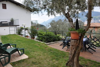 Außerhalb Casa Ranci in Malcesine